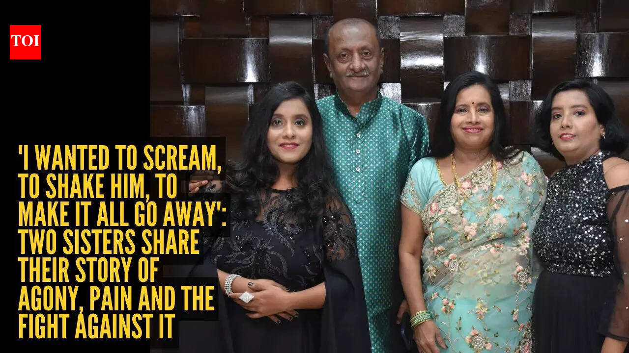'I wanted to scream, to shake him, to make it all go away': Two sisters share their story of agony, pain and the fight against it