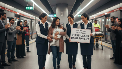 Next stop, parenthood: Saudi Arabia records first-ever birth on the Riyadh Metro Network