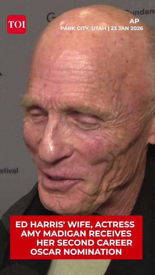 Ed Harris Beams With Pride Over Wife Amy Madigan&rsquo;s Oscar Nomination