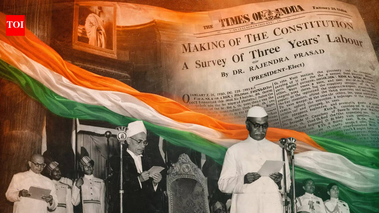 In the 1st President's own words: How India Constitution came into being