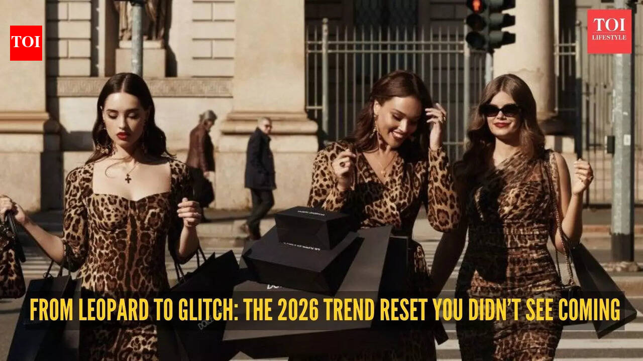 RIP leopard print: Why 2026 is the year of the glitch