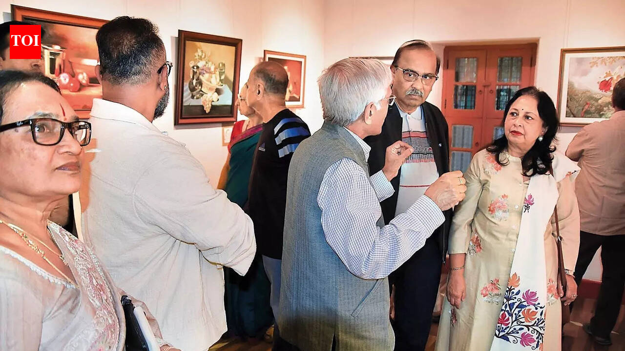 Art that spoke beyond skill at Basavanagudi exhibition