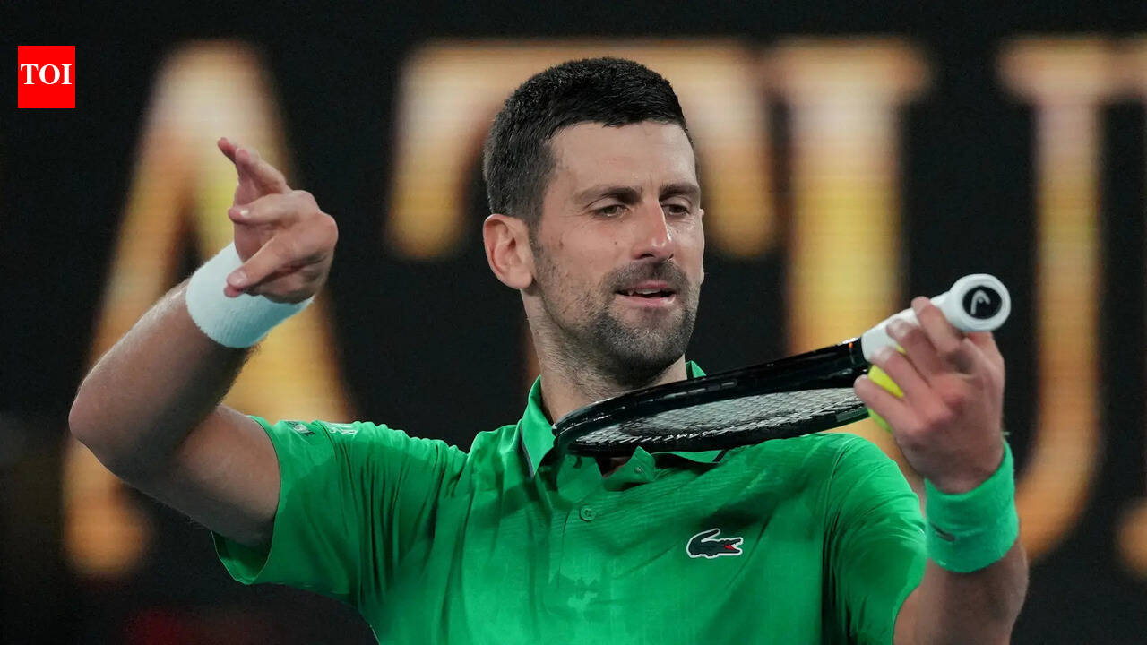 Novak Djokovic becomes first player to reach 400 Grand Slam wins, equals Roger Federer’s Australian Open record | Tennis News – The Times of India