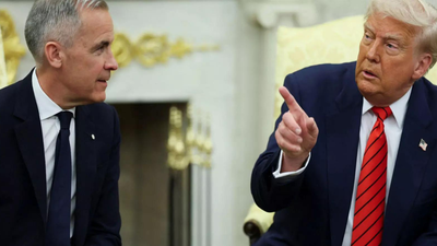 ‘Will completely devour it’: Trump threatens 100% tariffs if Canada makes deal with China; warns ‘governor’ Carney