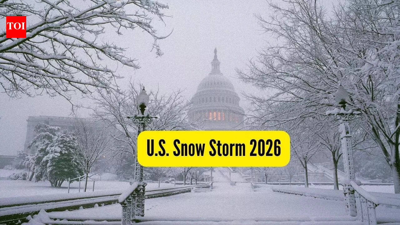 U.S. Snow Storm 2026: Mass flight cancellations lead to travel disruptions; emergency declared in 19 states; what travellers must know