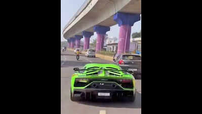 Lamborghini owner replaces silencer, gets relief in court