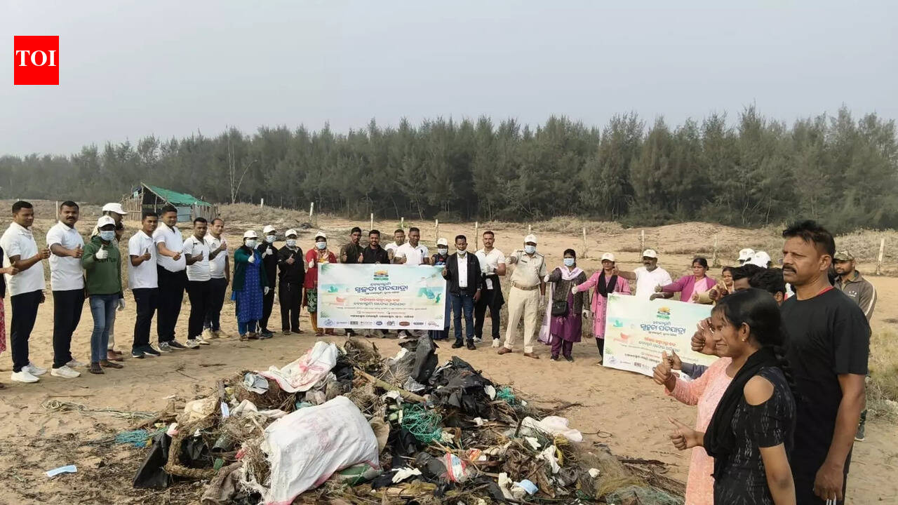 Beaches in Ganjam cleaned at 14 locations