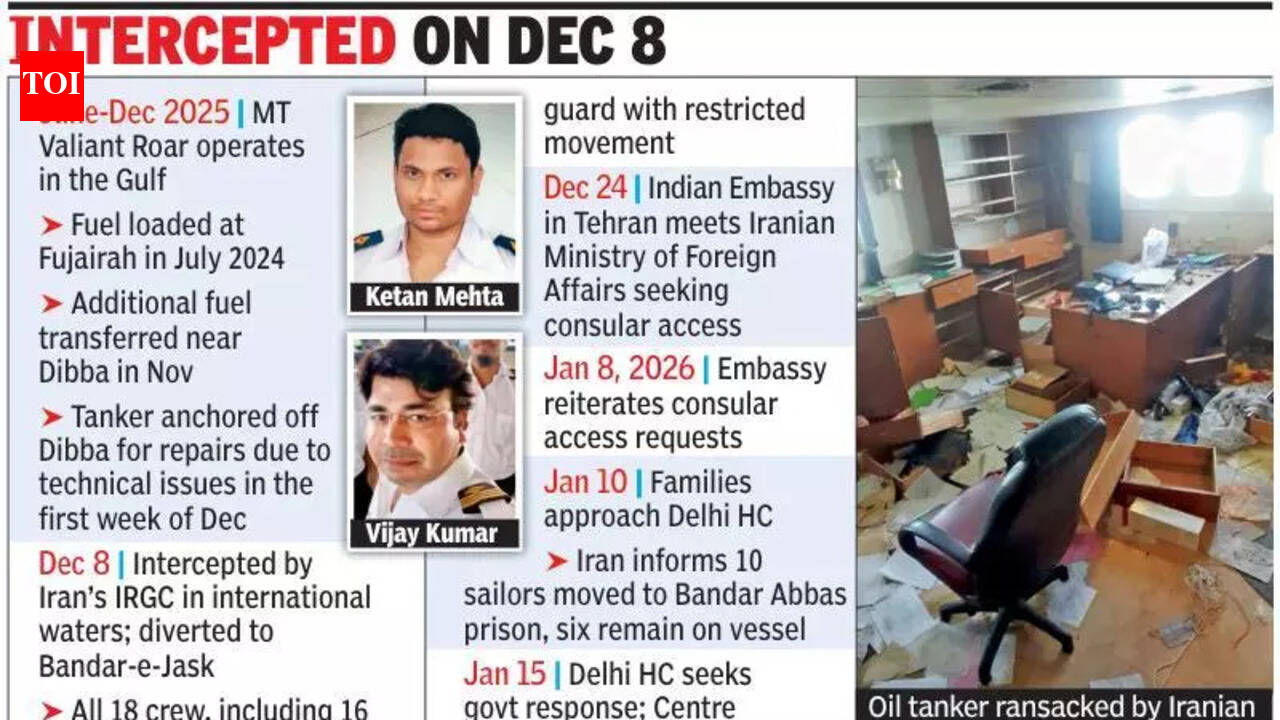 Indian crew detained in Iran get consular access, speak to families as legal push continues