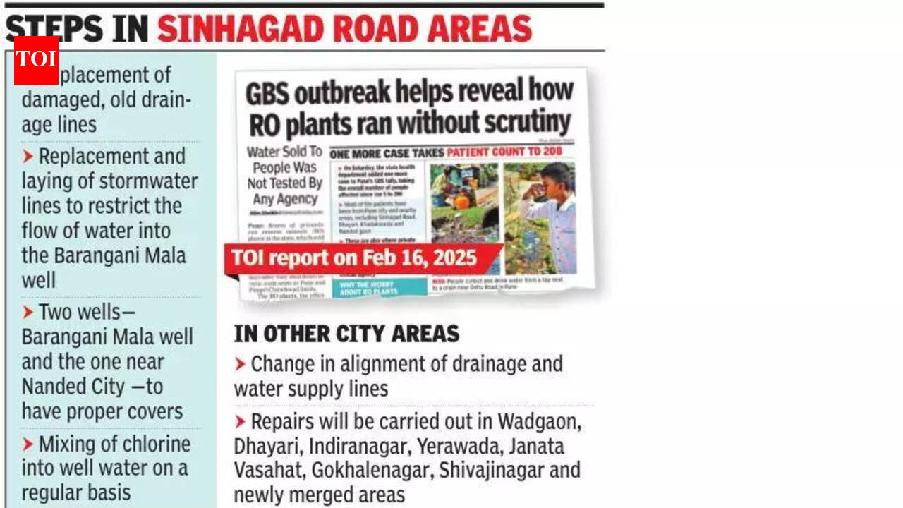 A year after GBS outbreak, PMC to repair drainage, stormwater lines to prevent water contamination