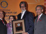 Big B honoured by Rotary Intl.