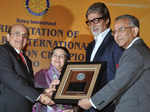 Big B honoured by Rotary Intl.