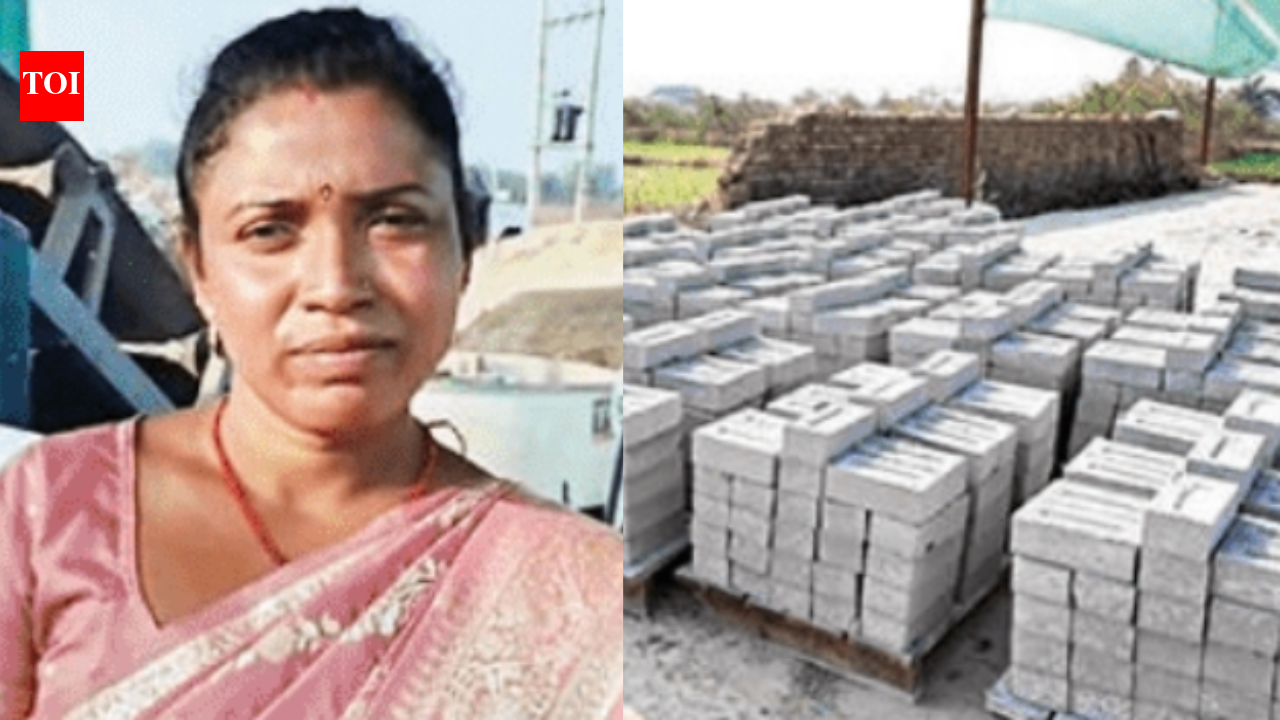 'Trash gave me my identity': Chhattisgarh tribal woman turns discarded paper into brick unit