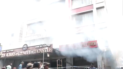 Hyderabad furniture godown fire: 3 dead, rescue operations underway; showroom owner on the run