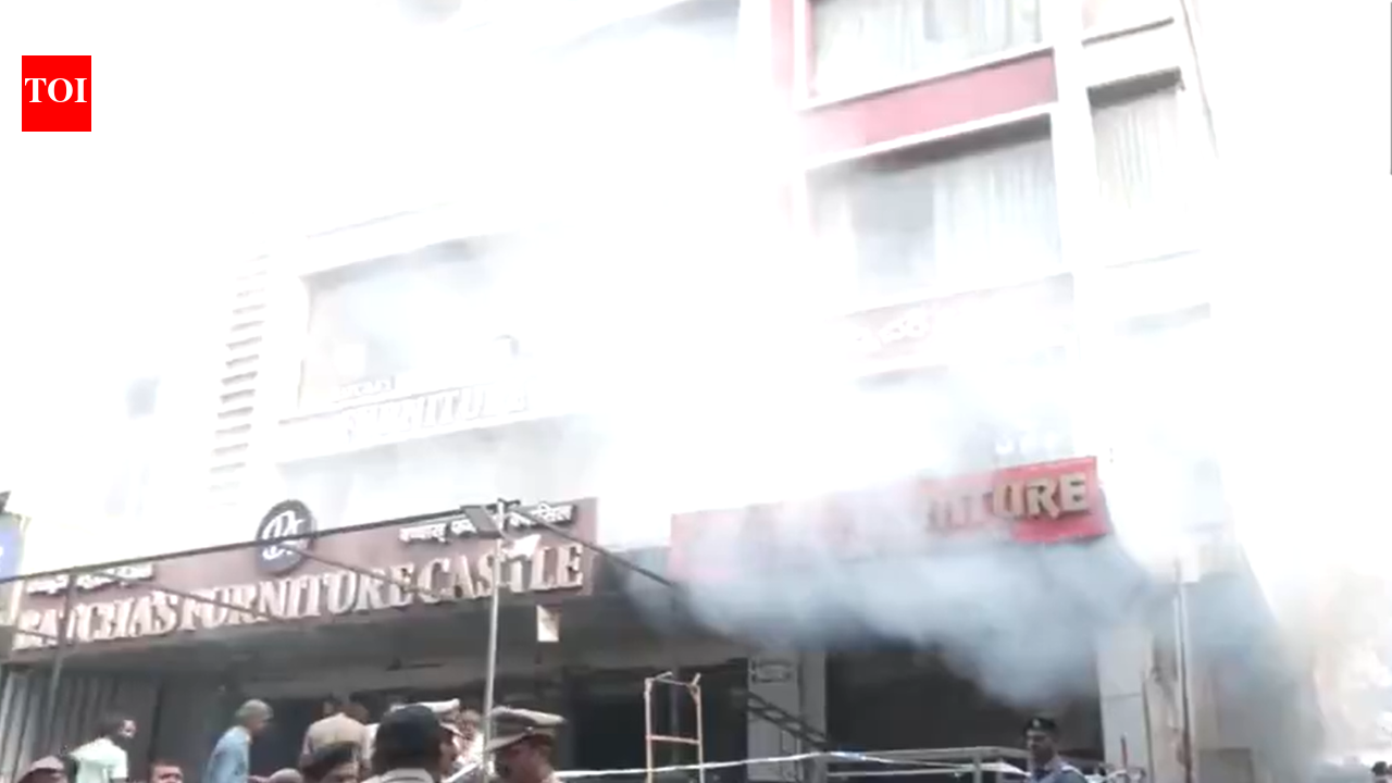 Hyderabad godown fire: 3 dead, rescue operations underway; showroom owner on run