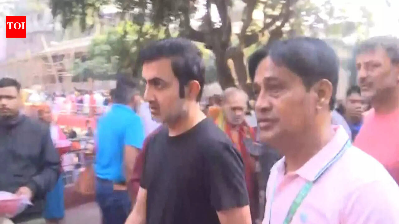 Team India head coach Gautam Gambhir visits Kamakhya Temple ahead of 3rd India vs New Zealand T20I