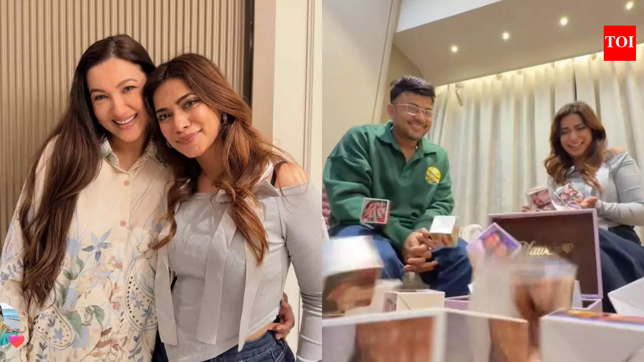 Gauahar Khan pens down a heartfelt birthday note for Nagma Mirajkar; Awez  Darbar wins hearts with a special surprise - The Times of India