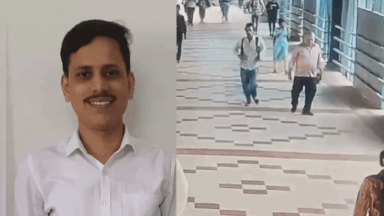 Murder in Mumbai local: Footage shows killer fleeing station after stabbing college teacher to death