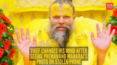 Thief steals phone, sees Premanand Maharaj Ji's photo - Returns it without a word!