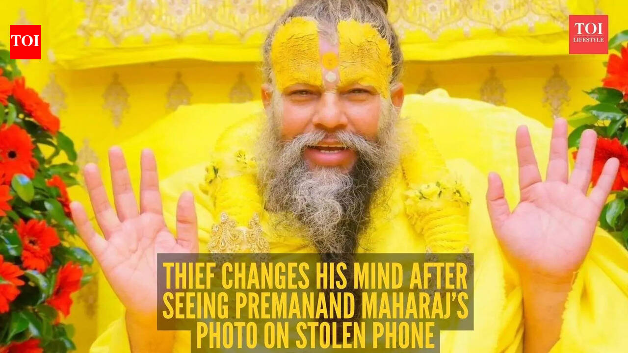 Thief steals phone, sees Premanand Maharaj Ji's photo - Returns it without a word!