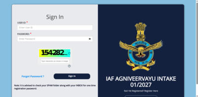 IAF Agniveervayu intake 01/2027 registration underway: Check direct link to apply, exam pattern here