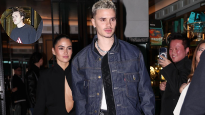 Romeo Bechkam and Cruz Beckham spotted Paris amid the family feud between Brooklyn and Victoria Beckham