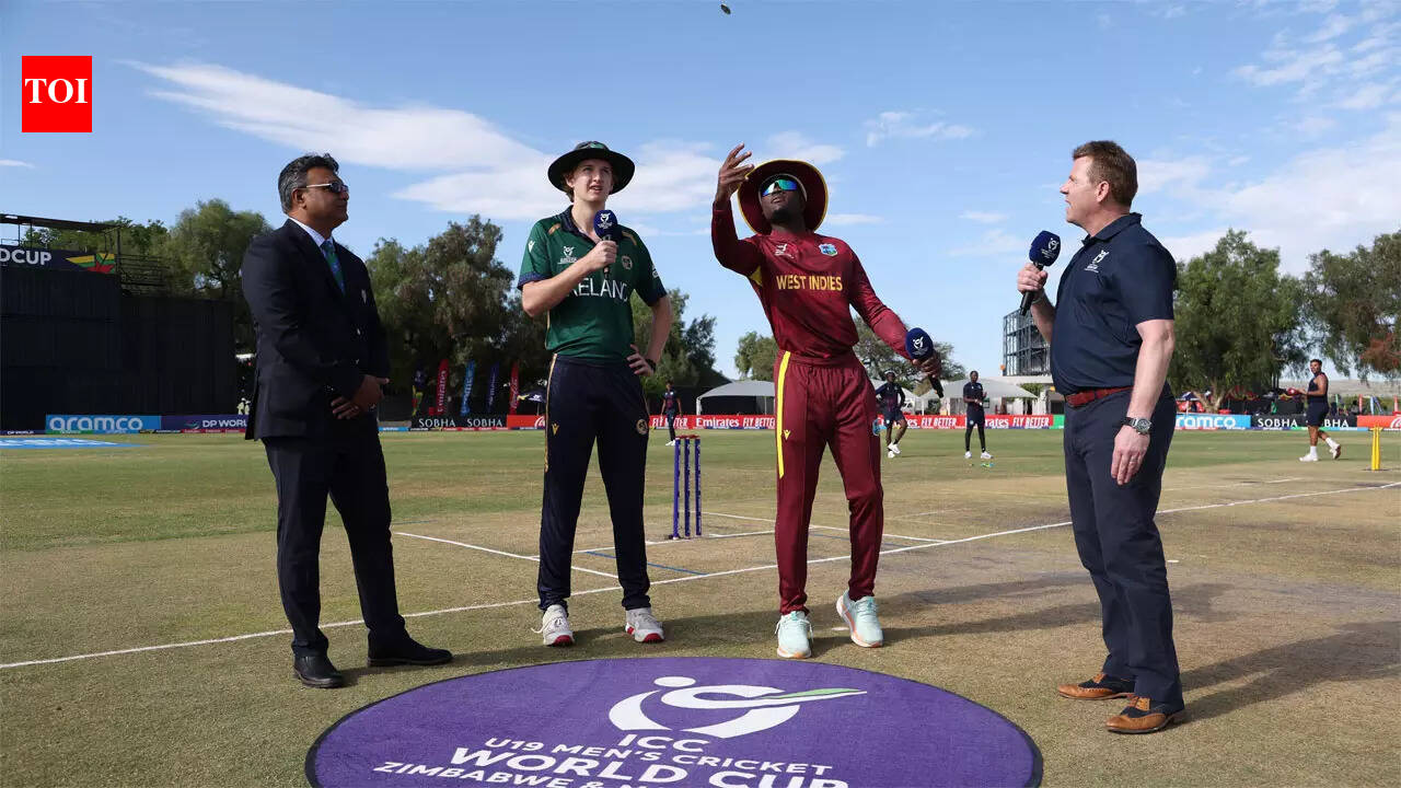 U-19 World Cup Live Score: West Indies vs Ireland