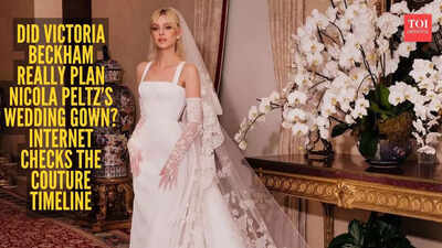 Bridal drama in Beckham land: Was Victoria ever meant to design Nicola Peltz’s wedding dress? Fashion fans investigate