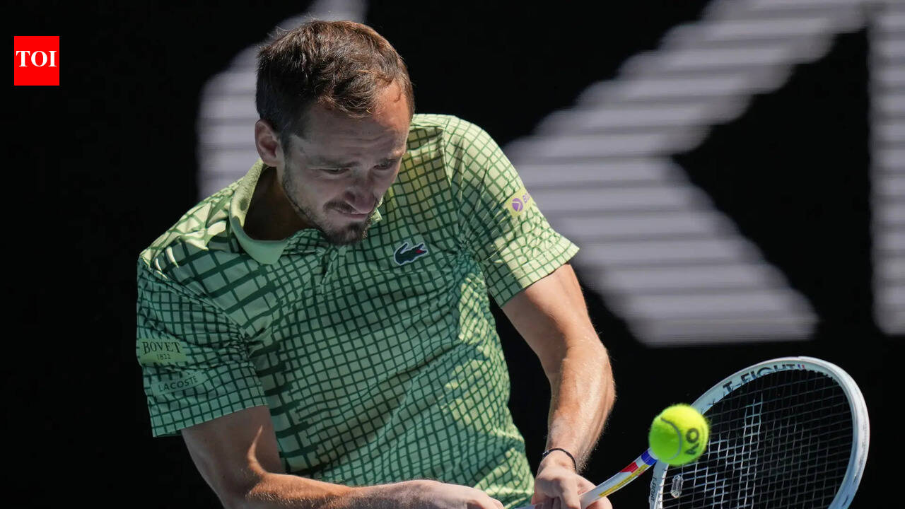 'Don't want to jinx it' as Daniil Zverev barrels into Melbourne quarters