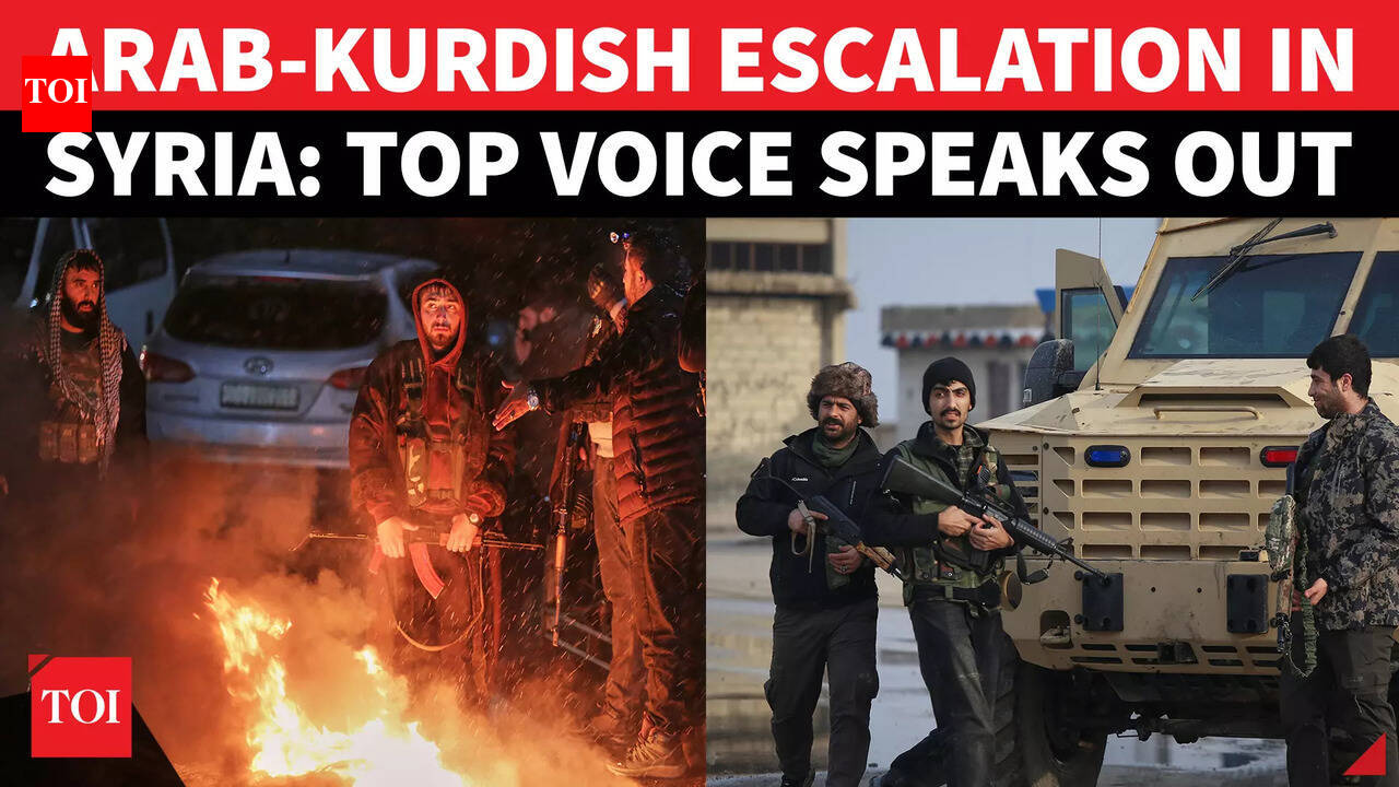 'Turkey Instigating Syrian Govt': Kurdish Politician Slams U.S. For Damascus Vs SDF Fighting | WATCH