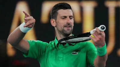 Australian Open: Novak Djokovic into quarter-finals after Jakub Mensik withdraws