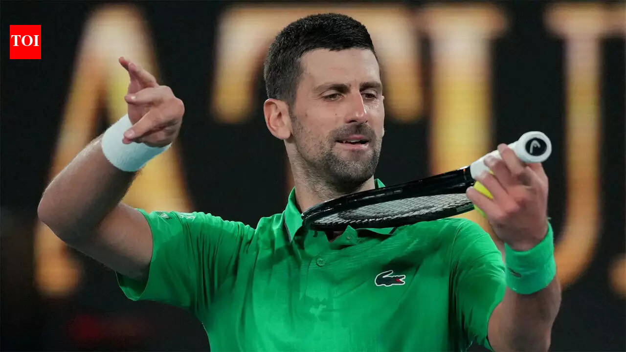 Australian Open: Novak Djokovic into quarter-finals after Jakub Mensik withdraws