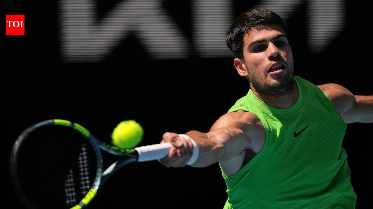 Carlos Alcaraz's serve comes of age as he eyes maiden Australian Open title