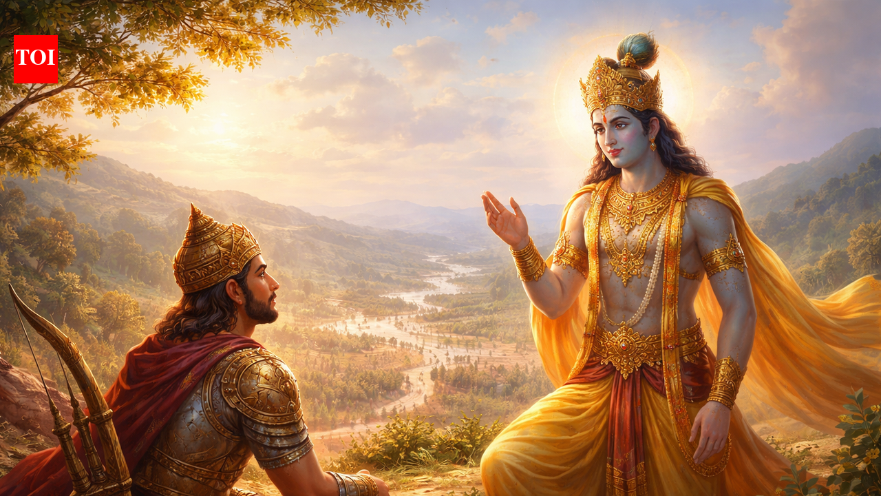 Bhagavad Gita shloka of the day for clarity when thoughts feel scattered