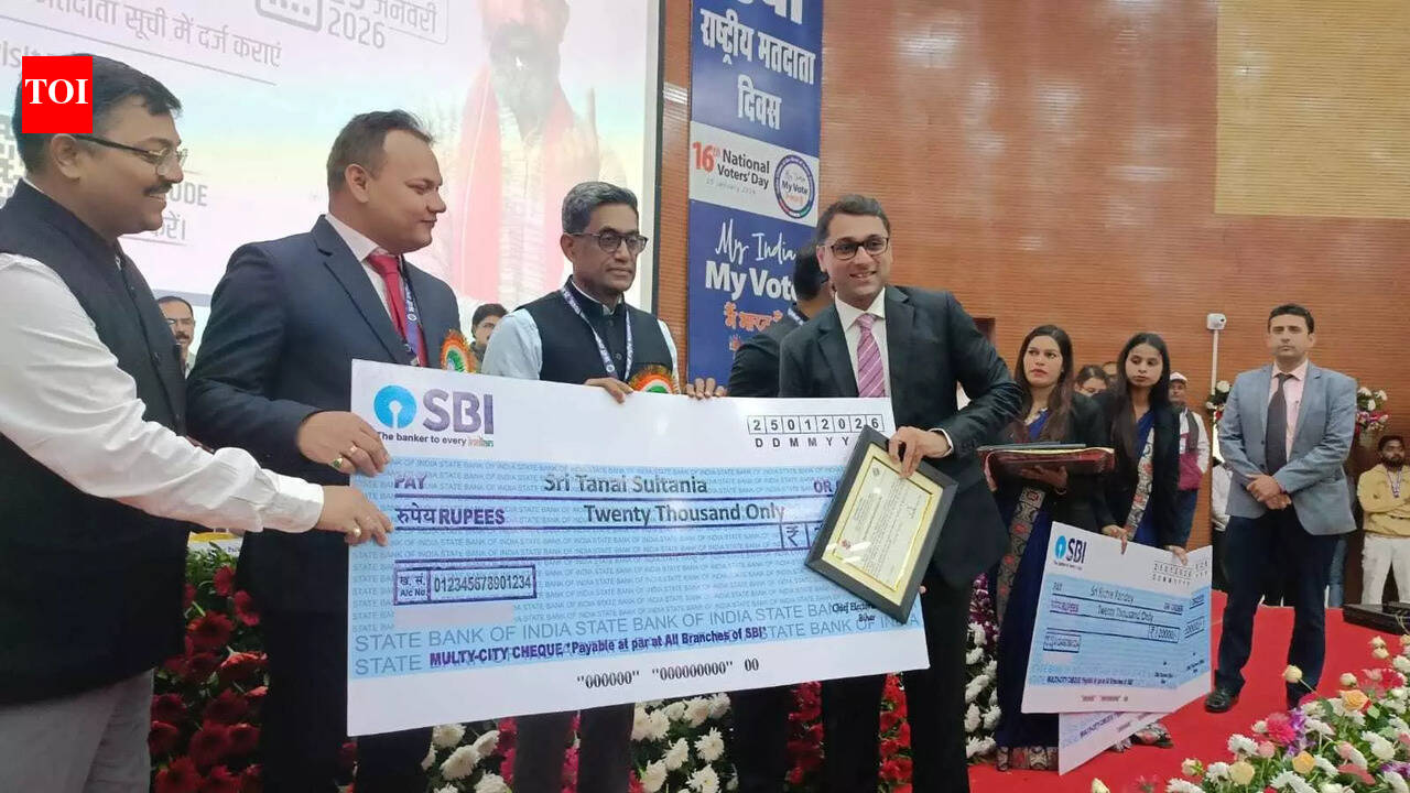 Bihar officers bag multiple awards presented by ECI