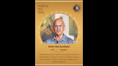 Coach, weaver and saint: Meet region’s Padma Shri