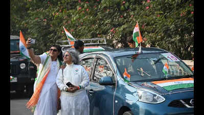 Times women’s car rally celebrates patriotism, skill