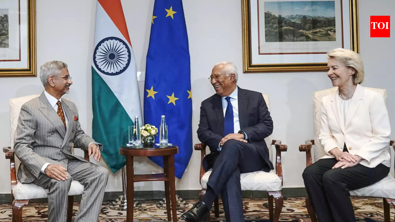 EU says ties with India showing another way to fractured world | India News  - The Times of India