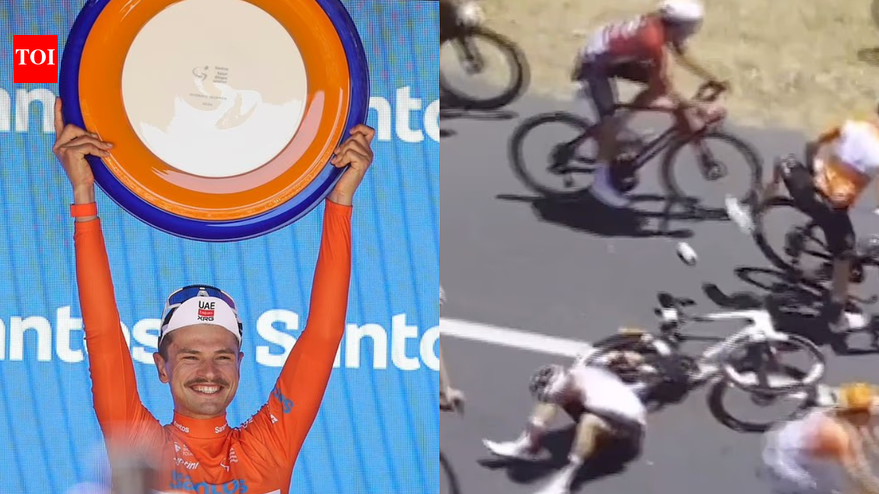 Australian Jay Vine hit by kangaroo yet rises to win Tour Down Under, opening Australia’s 2026 World Tour season