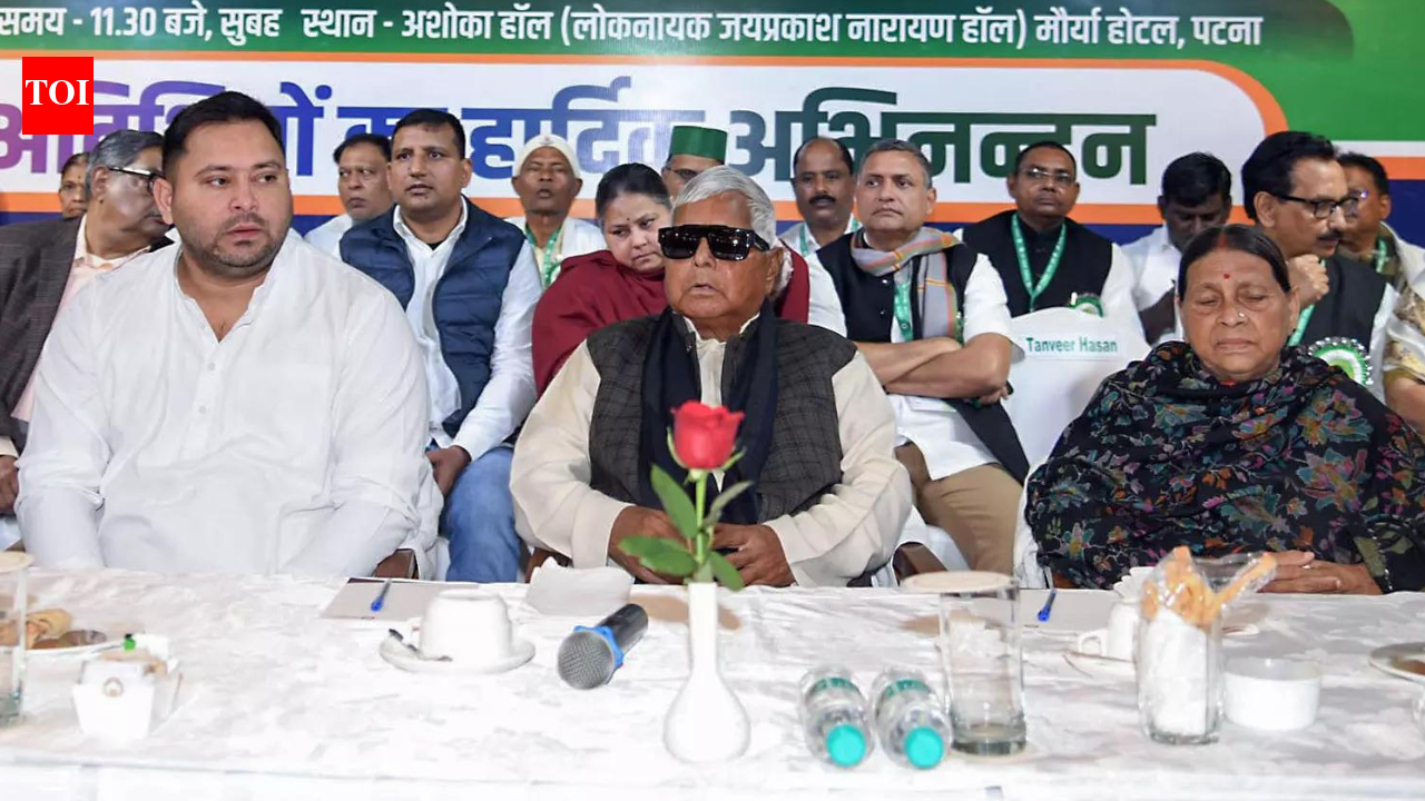 Lalu in back seat, Tejashwi is RJD's working president