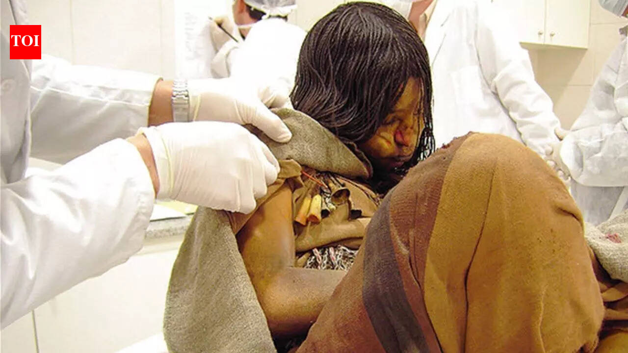 She was sacrificed 500 years ago in the Andes mountains and her body is ...