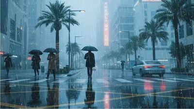UAE weather alert: Rain and hailstorm hit Ras Al Khaimah, Fujairah as temperatures drop to 12°C