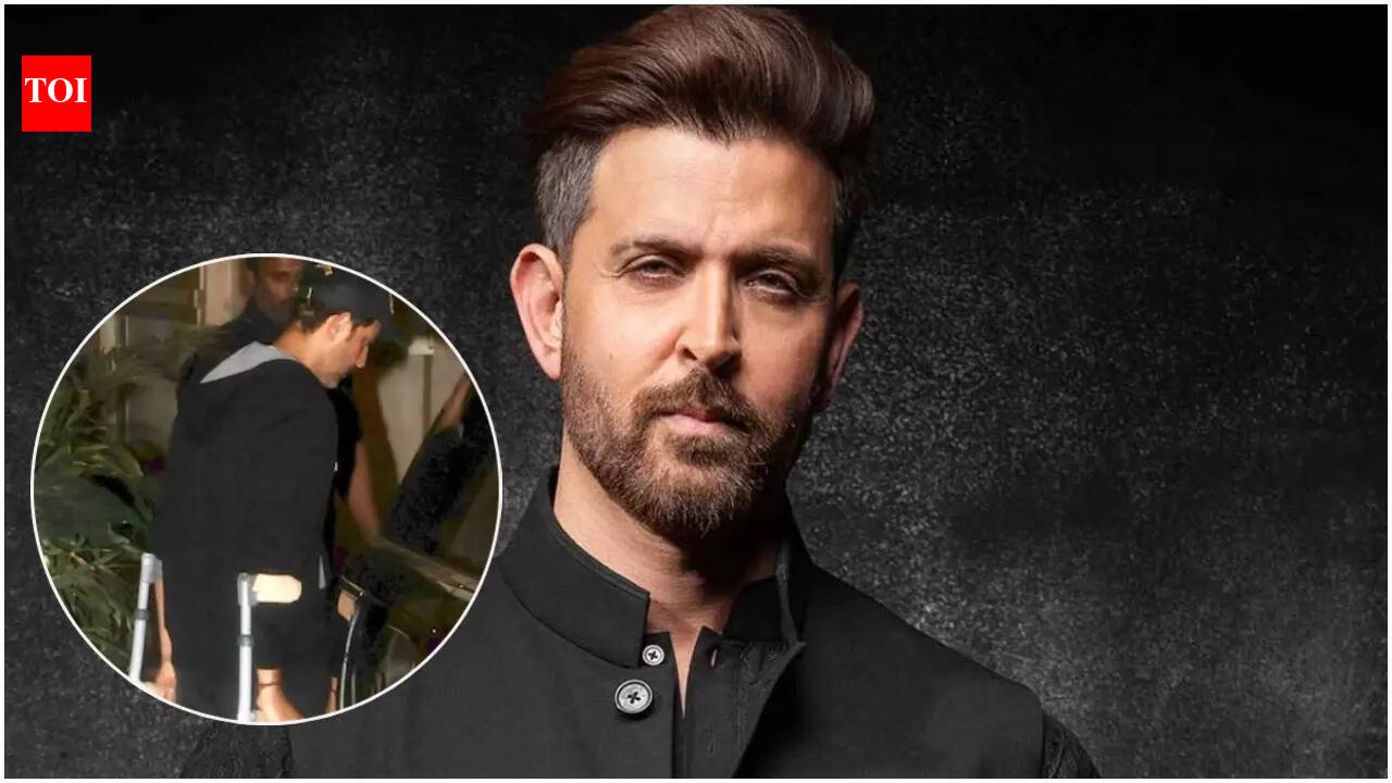Hrithik Roshan addresses the use of crutches; says, 'Each body part comes with its own ON/OFF button'