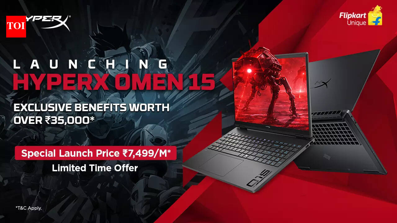 HP debuts HyperX Omen 15 gaming laptops this Republic Day, now available on Flipkart