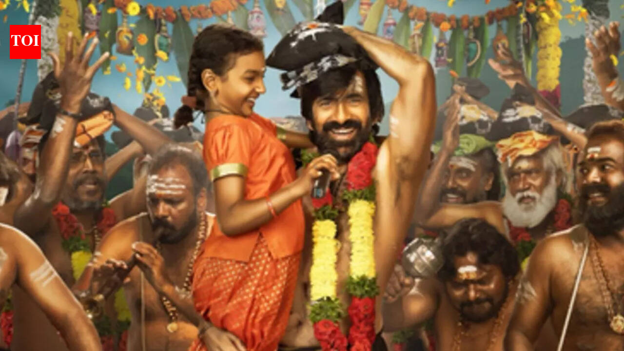 'Ravi Teja 77' titled 'Irumudi': FIRST LOOK reveals Mass Maharaja in powerful Ayyappa devotee avatar