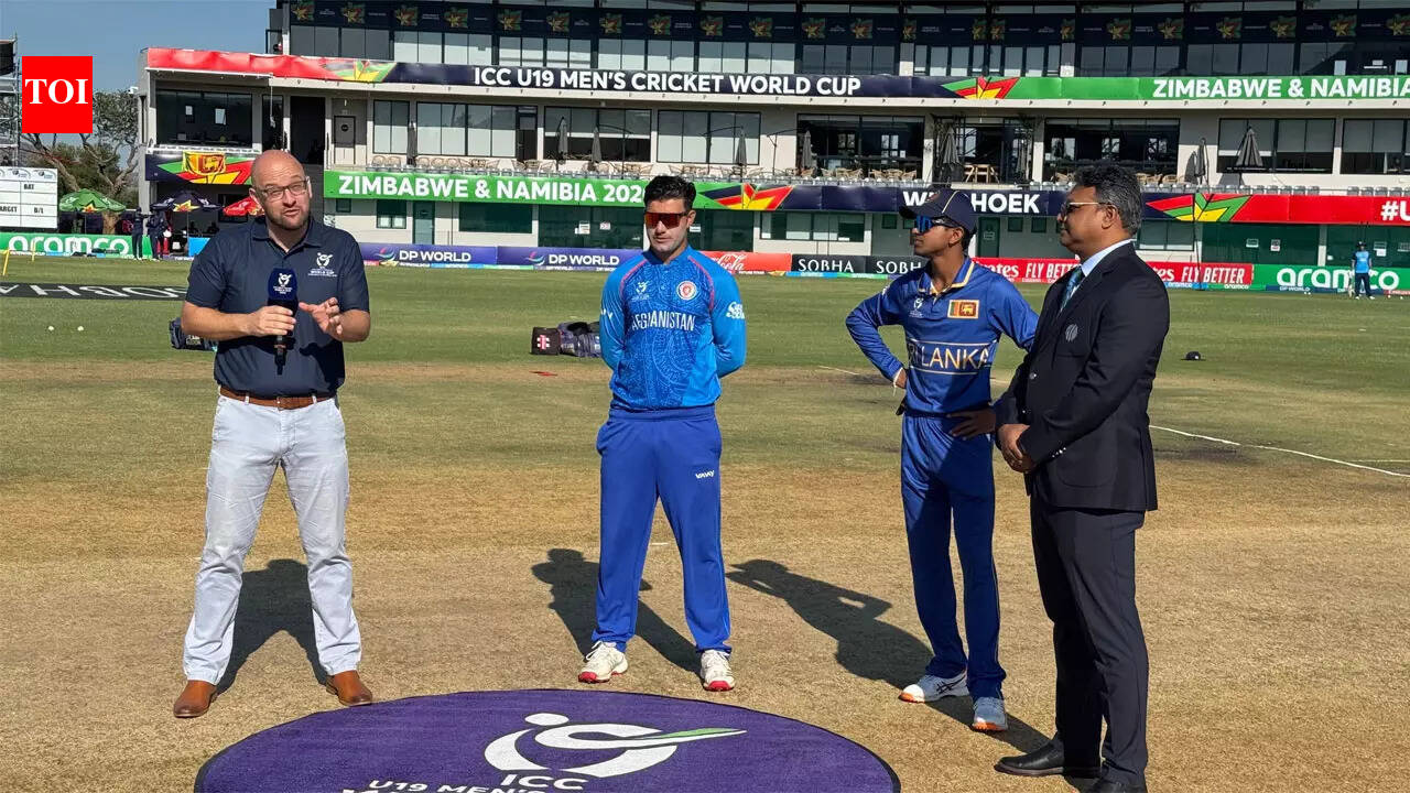 U19 World Cup Live Score: Afghanistan vs Sri Lanka