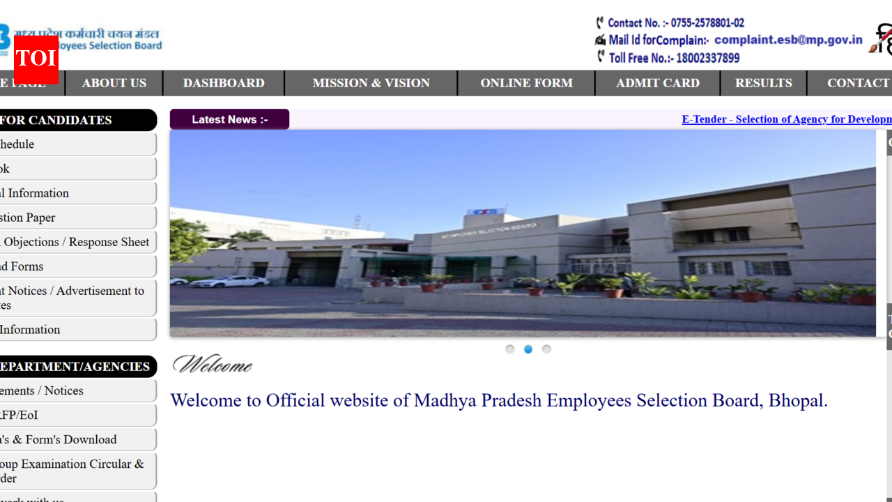 MPESB MP Police Constable result 2026 released: Check second phase selection process, admit card details here