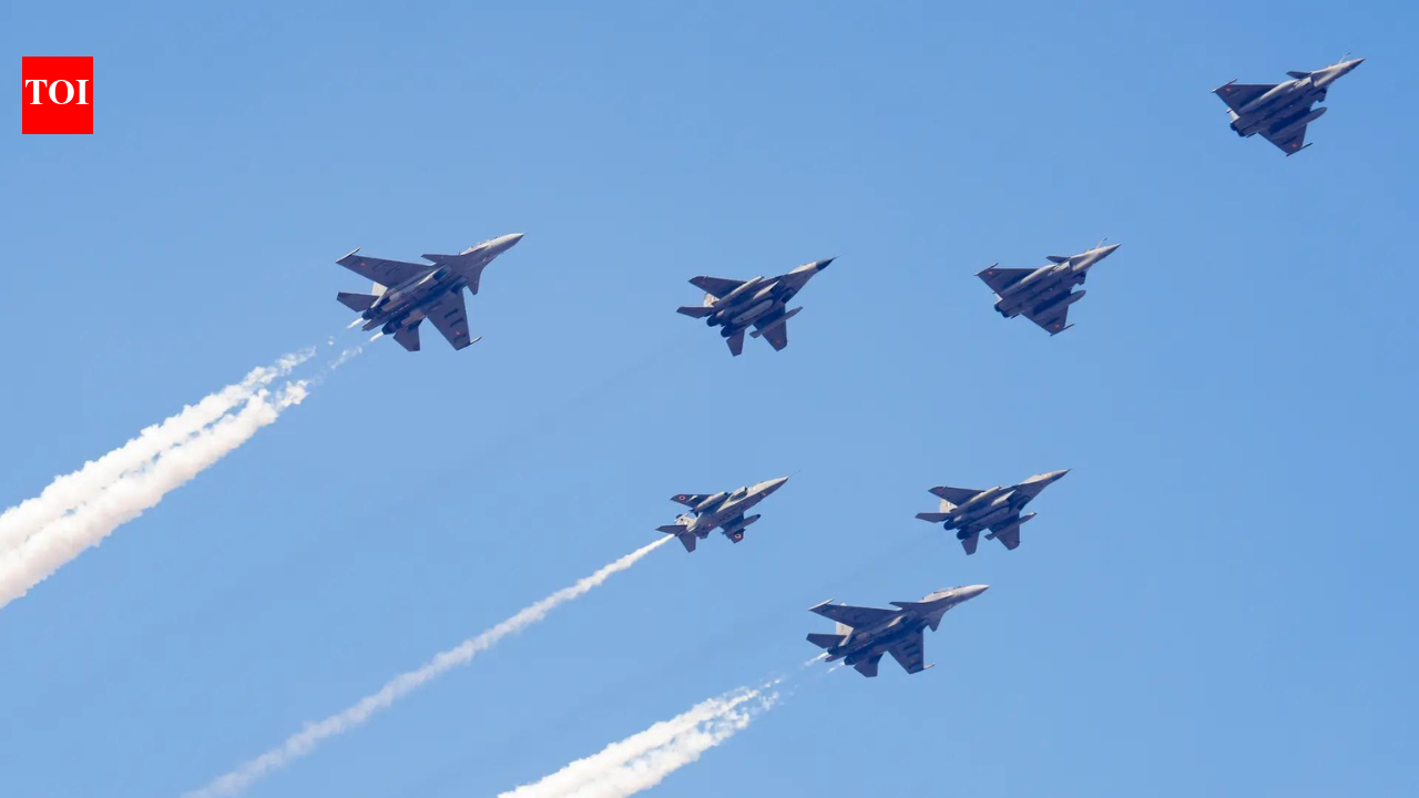 Watch: Videos show glimpses from Republic Day Parade flypast — seen from IAF's perspective
