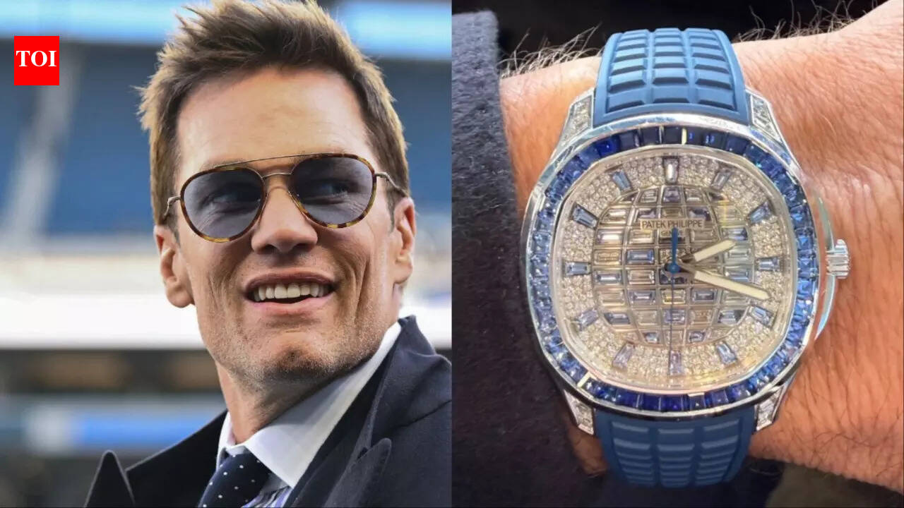 Tom Brady sports New England Patriots-themed $650K Patek Philippe diamond watch for Rams vs Seahawks game