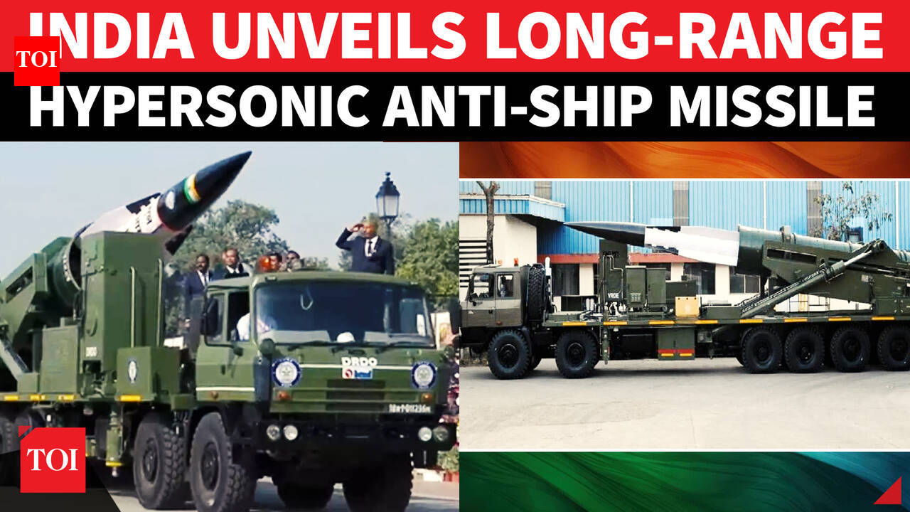 ON CAM: India UNVEILS Mach 10 Hypersonic Anti-Ship Missile Capable Of Striking Warships In Minutes