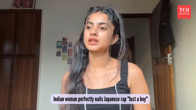 Indian woman perfectly nails Japanese rap "Just a boy" and internet calls her a pro